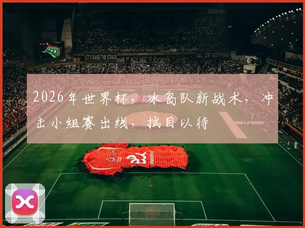 2026年世界杯，冰岛队新战术，冲击小组赛出线，拭目以待